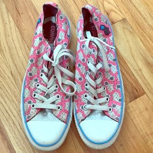 Sheep Print Converse All Star Shoes